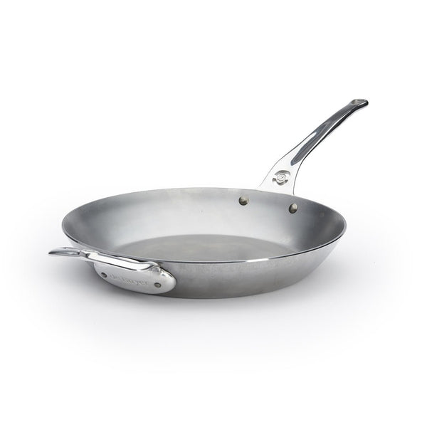De Buyer Mineral B Pro 32cm Frying Pan W/2 Handles - De Buyer UK