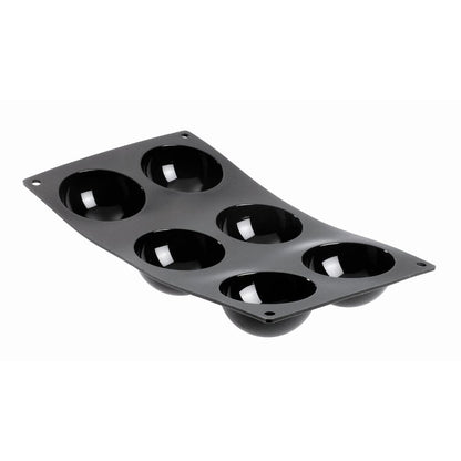 De Buyer Moul'Flex Silicone Mould - 6 Hemispherical Portions - De Buyer UK
