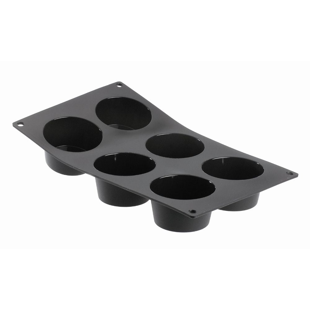 De Buyer Moul'Flex Silicone Mould - 6 Muffin Portions - De Buyer UK