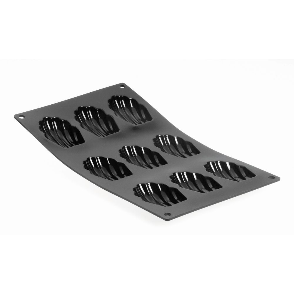 De Buyer Moul'Flex Silicone Mould - 9 Madeleines Portions - De Buyer UK