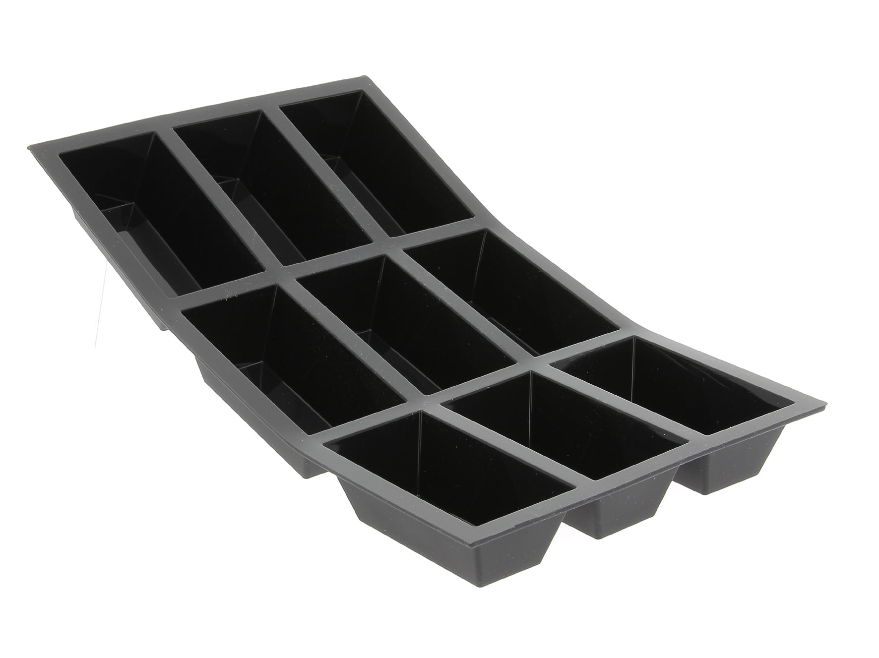De Buyer Moul'Flex Silicone Mould - 9 Rectangular Cake Portions - De Buyer UK