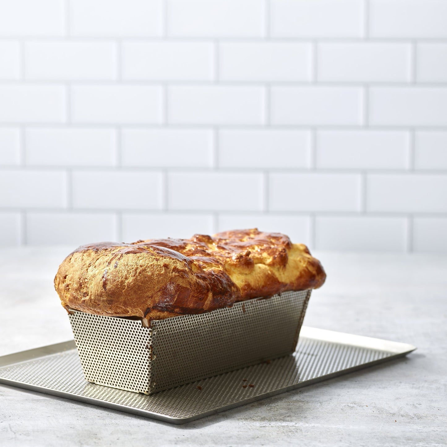 De Buyer Perforated 40cm Baking Tray - De Buyer UK
