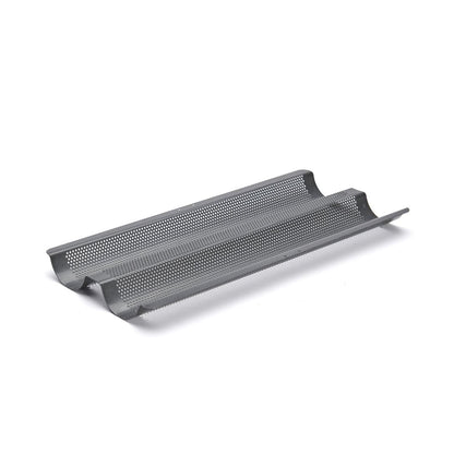 De Buyer Perforated Baguette Baking Tray - De Buyer UK
