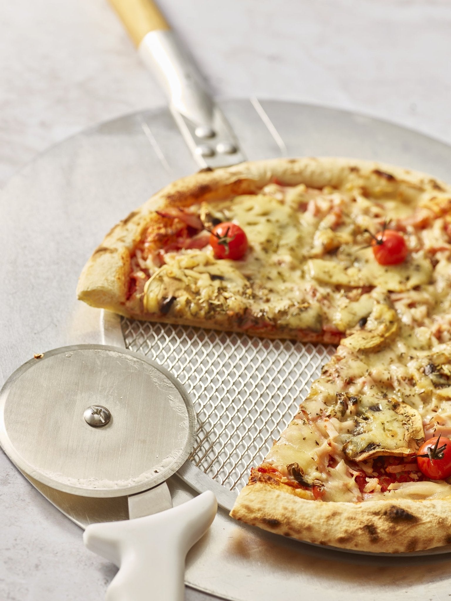 De Buyer Pizza Screen 31cm - Aluminium - De Buyer UK