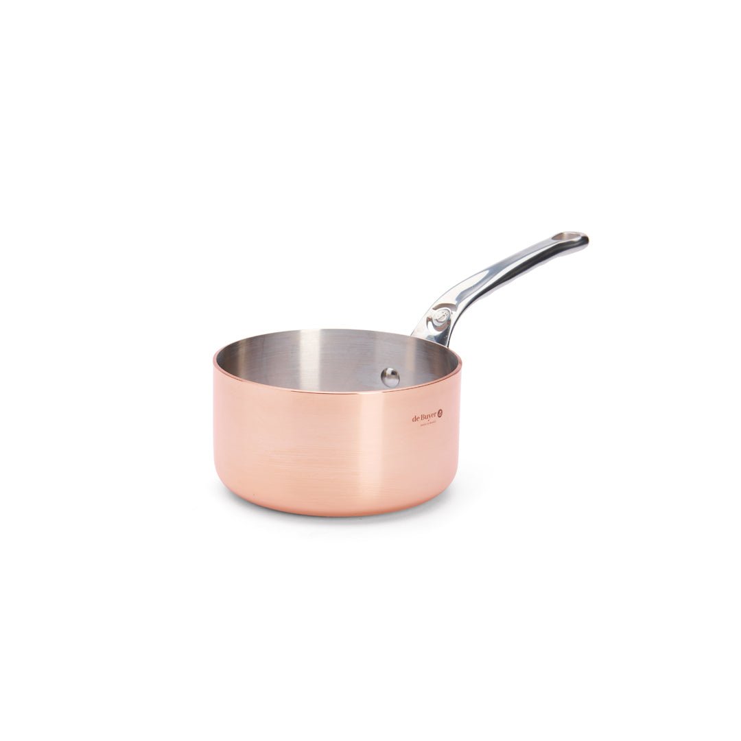 De Buyer Prima Matera 14cm Saucepan | Steel Handle - De Buyer UK