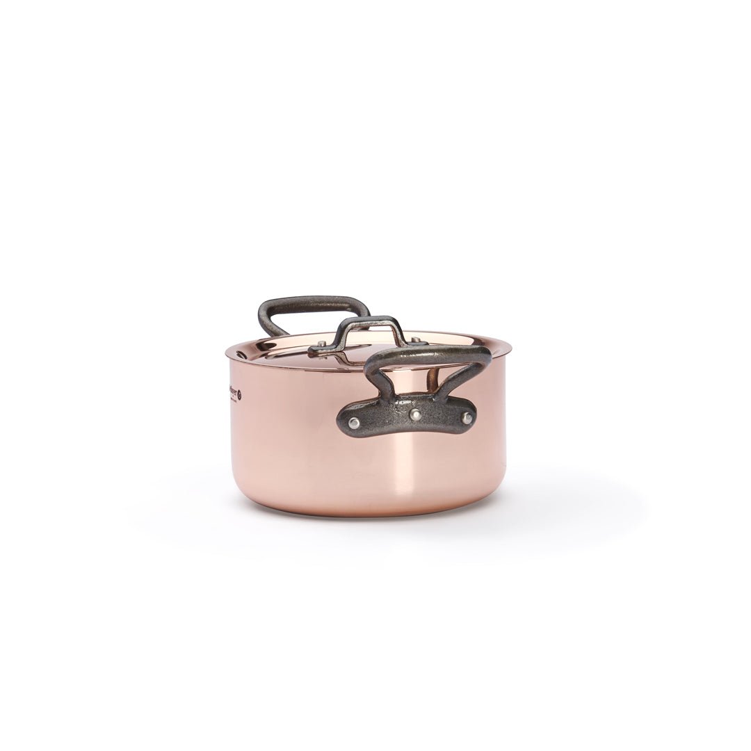De Buyer Prima Matera 16cm Stewpan with Lid | Cast Handle - De Buyer UK