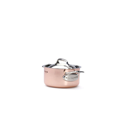 De Buyer Prima Matera 16cm Stewpan with Lid | Steel Handle - De Buyer UK