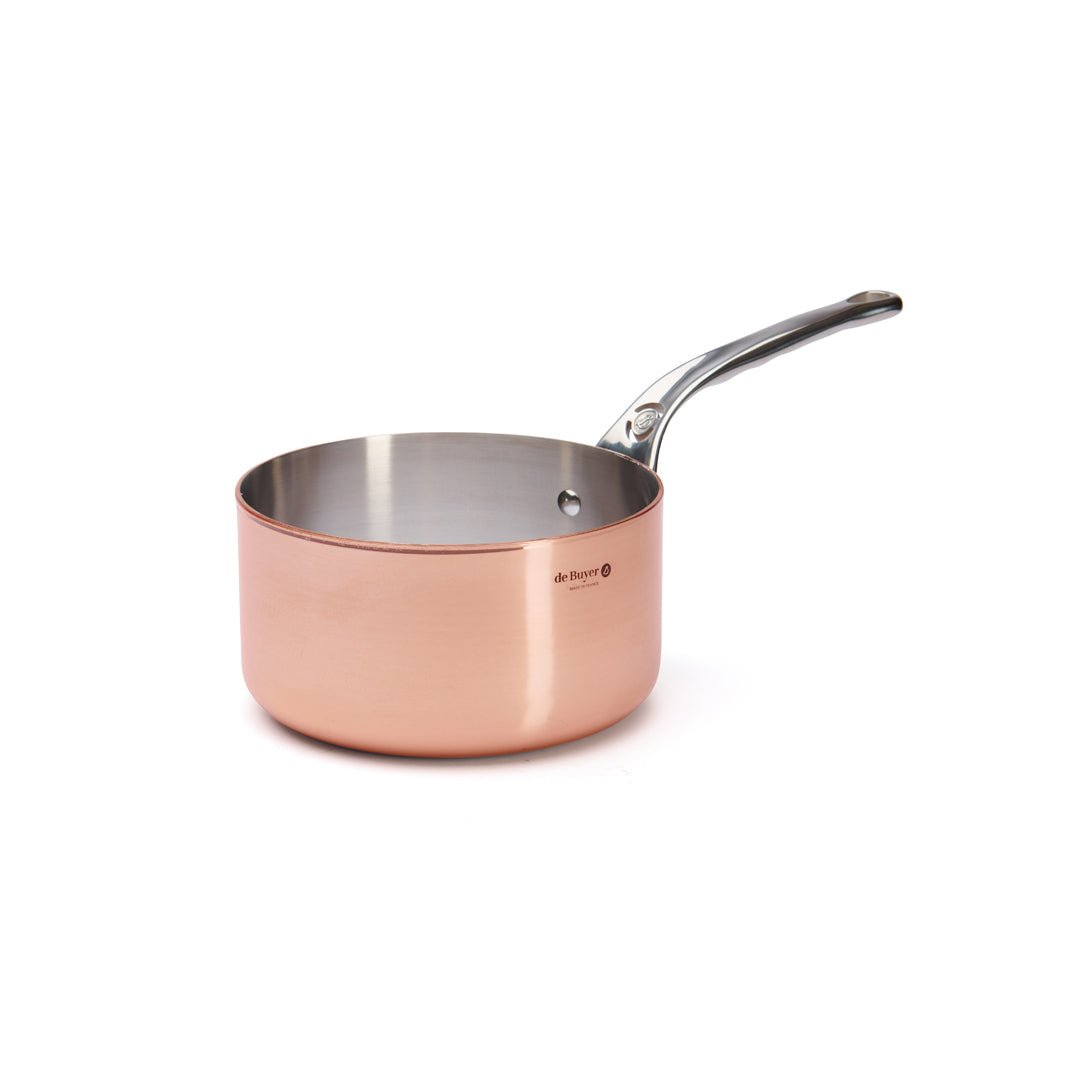 De Buyer Prima Matera 18cm Saucepan | Steel Handle - De Buyer UK