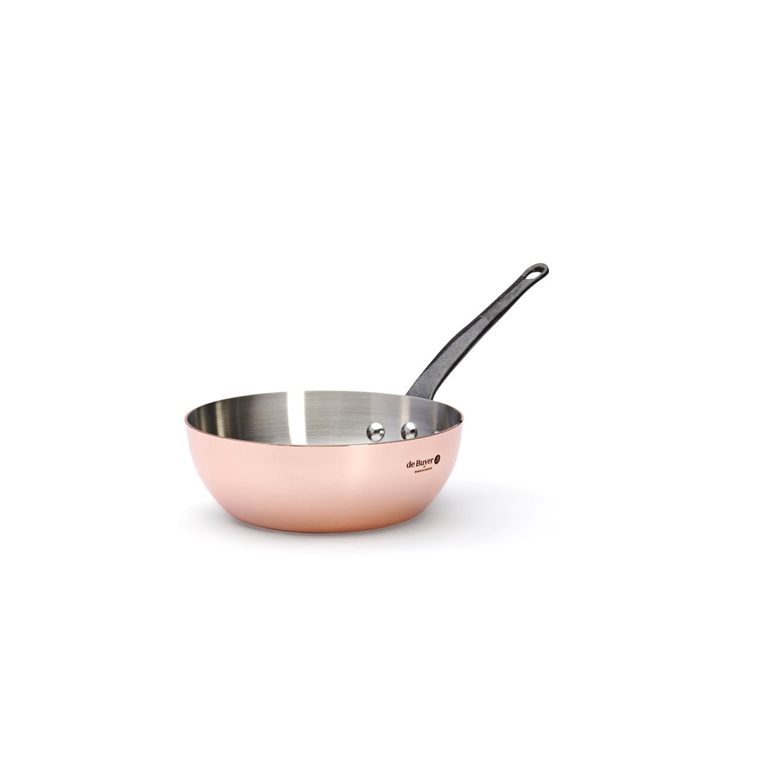 De Buyer Prima Matera 20cm Conical Saute Pan | Cast Handle - De Buyer UK