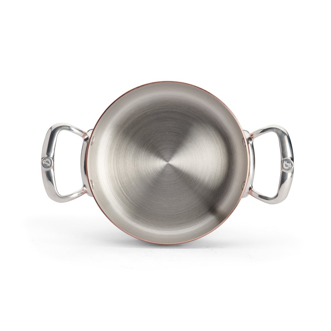 De Buyer Prima Matera 20cm Saute Pan with Lid | Steel Handle - De Buyer UK