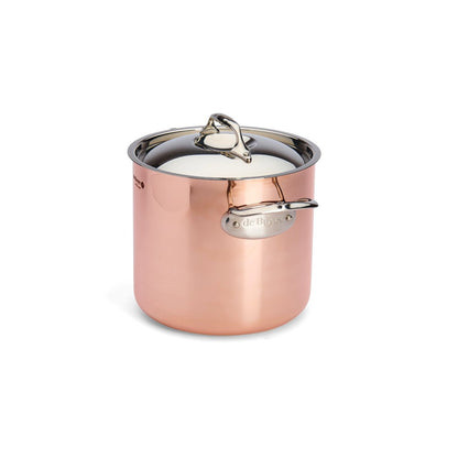 De Buyer Prima Matera 20cm Stockpot with Lid | Steel Handle - De Buyer UK
