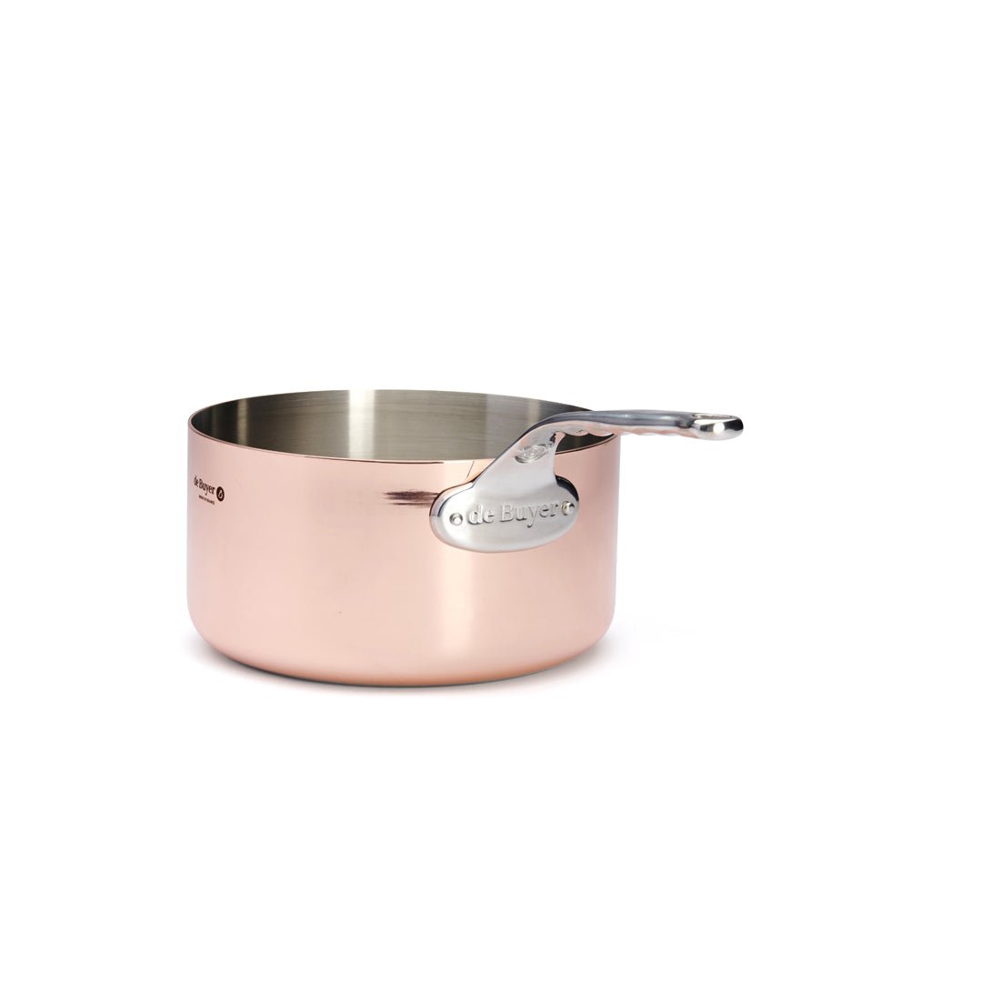 De Buyer Prima Matera 24cm Saucepan | Steel Handle - De Buyer UK