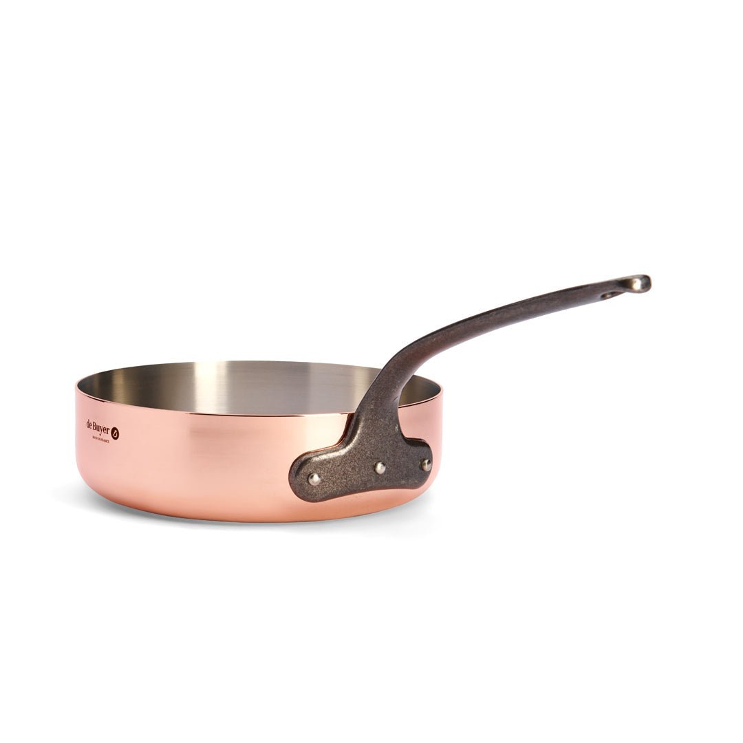 De Buyer Prima Matera 24cm Saute Pan | Cast Handle - De Buyer UK