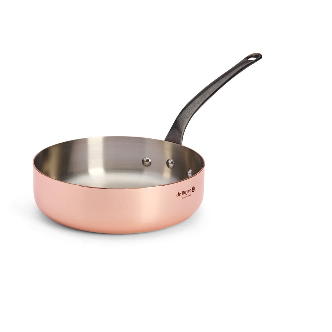 De Buyer Prima Matera 24cm Saute Pan | Cast Handle - De Buyer UK