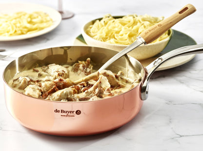 De Buyer Prima Matera 24cm Saute Pan | Steel Handle - De Buyer UK