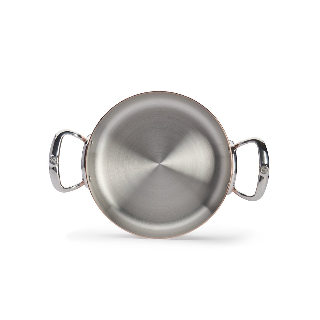 De Buyer Prima Matera 24cm Saute Pan with Lid | Steel Handle - De Buyer UK