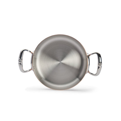 De Buyer Prima Matera 24cm Saute Pan with Lid | Steel Handle - De Buyer UK