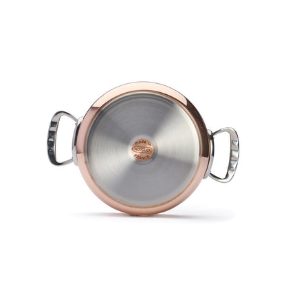 De Buyer Prima Matera 24cm Saute Pan with Lid | Steel Handle - De Buyer UK