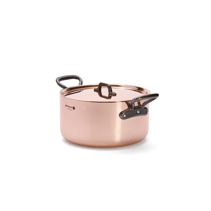 De Buyer Prima Matera 24cm Stewpan with Lid | Cast Handle - De Buyer UK