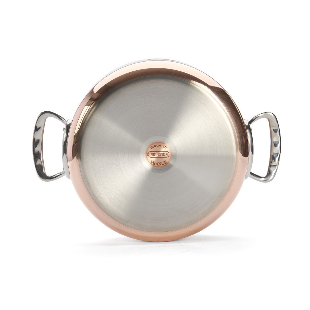 De Buyer Prima Matera 28cm Saute Pan with Lid | Steel Handle - De Buyer UK