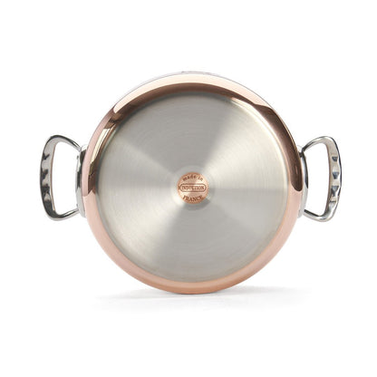 De Buyer Prima Matera 28cm Saute Pan with Lid | Steel Handle - De Buyer UK