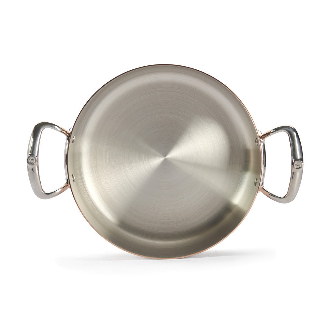 De Buyer Prima Matera 28cm Saute Pan with Lid | Steel Handle - De Buyer UK