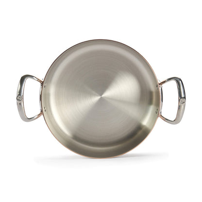 De Buyer Prima Matera 28cm Saute Pan with Lid | Steel Handle - De Buyer UK