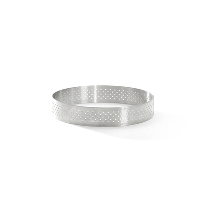 De Buyer Round 10.5cm Perforated Tart Ring - De Buyer UK