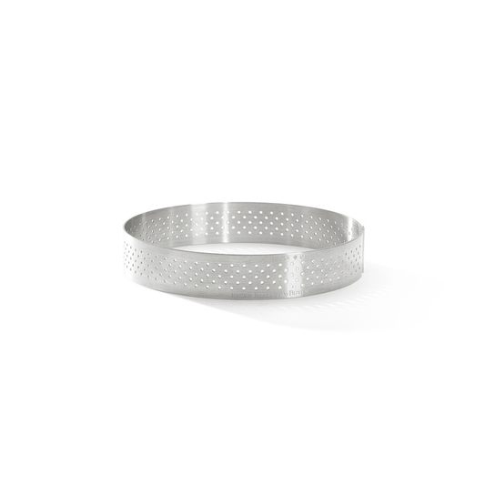 De Buyer Round 10.5cm Perforated Tart Ring - De Buyer UK