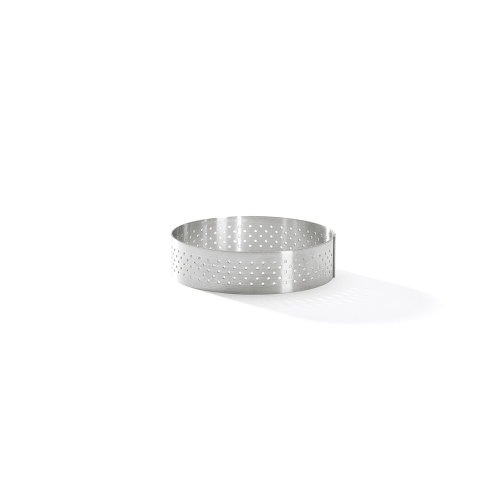 De Buyer Round 7.5cm Perforated Tart Ring - De Buyer UK