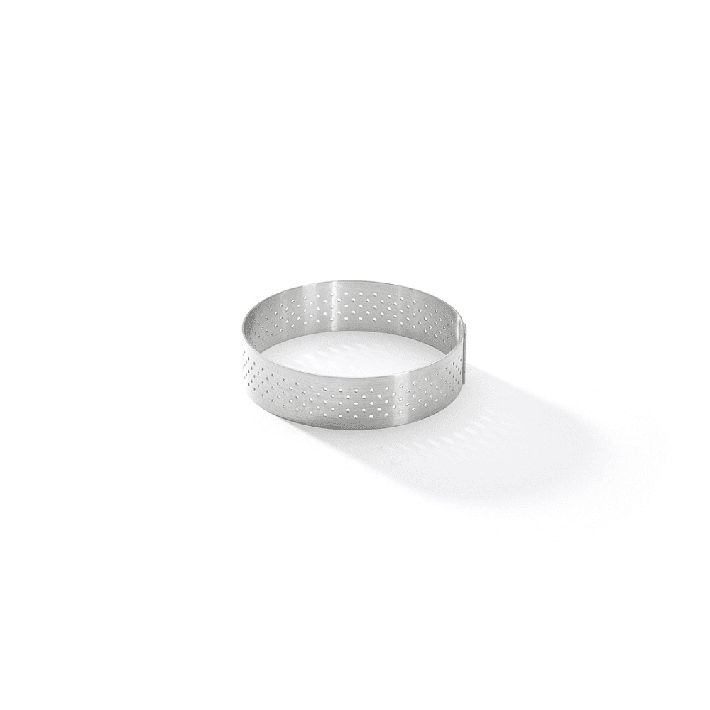 De Buyer Round 7.5cm Perforated Tart Ring - De Buyer UK
