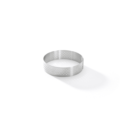 De Buyer Round 7.5cm Perforated Tart Ring - De Buyer UK