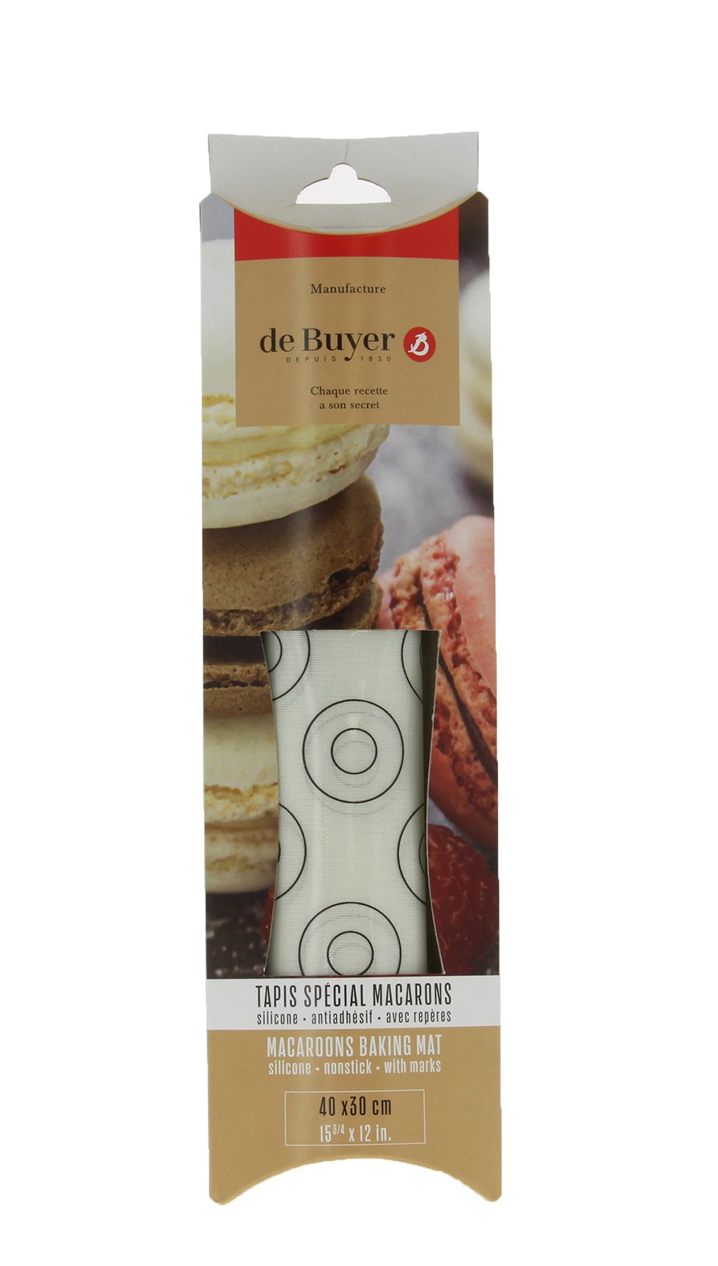 De Buyer Silicone 40cm Pastry Mat (44 Marks) - De Buyer UK