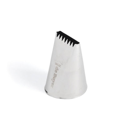 De Buyer Stainless 6 Point Star Ribbon Nozzle (20mm x 3mm Hole) - De Buyer UK