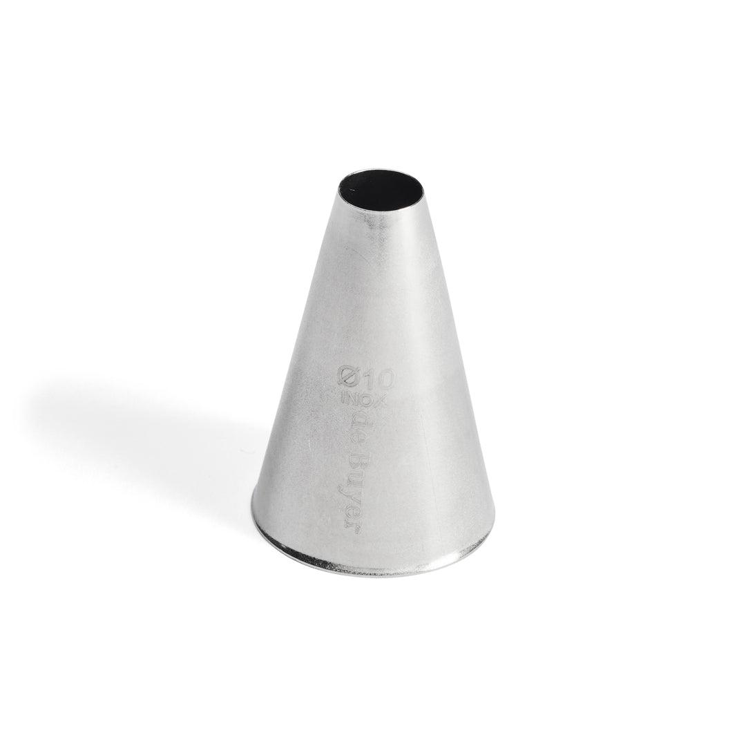 De Buyer Stainless Steel 10mm Plain Nozzle - De Buyer UK