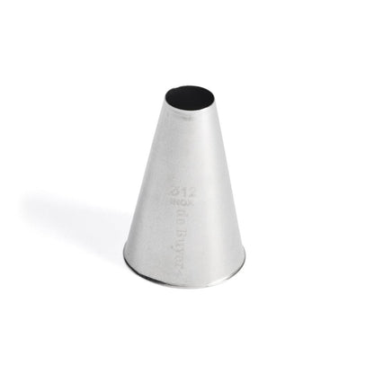 De Buyer Stainless Steel 12mm Plain Nozzle - De Buyer UK