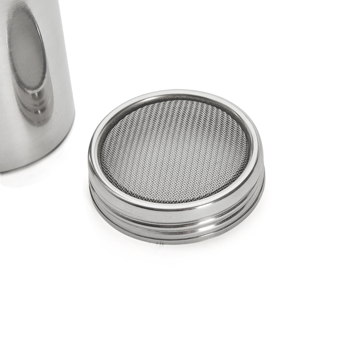 De Buyer Stainless Steel 13cm Dredger with Metal Mesh - De Buyer UK