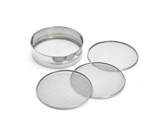 De Buyer Stainless Steel 20cm Sieve With 4 Removable Steel Meshes - De Buyer UK