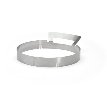 De Buyer Stainless Steel 24cm Stand for Round Wok - De Buyer UK