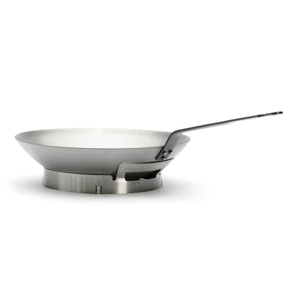 De Buyer Stainless Steel 24cm Stand for Round Wok - De Buyer UK