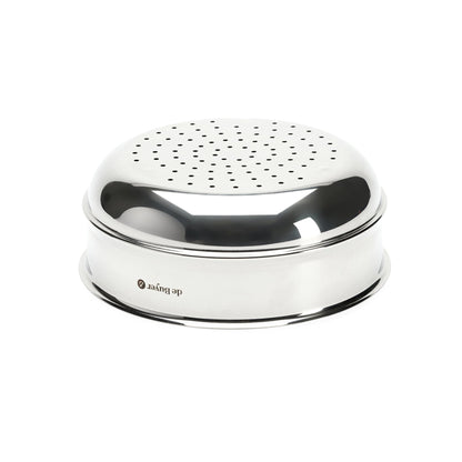 De Buyer Stainless Steel 24cm Steam Cooker - De Buyer UK