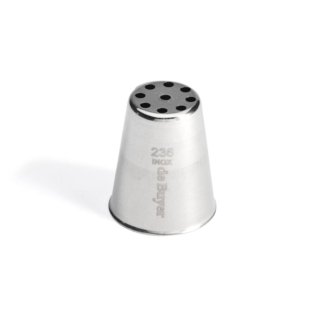 De Buyer Stainless Steel 3mm Bird Nest Nozzle - 9 Holes - De Buyer UK