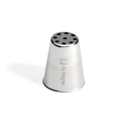 De Buyer Stainless Steel 3mm Bird Nest Nozzle - 9 Holes - De Buyer UK