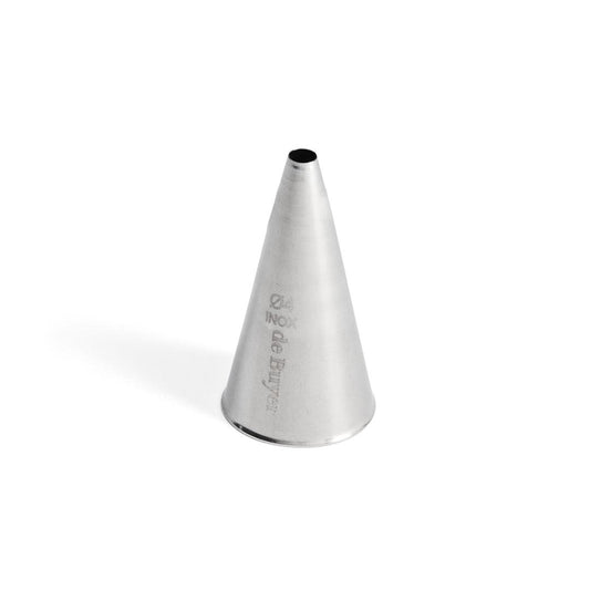 De Buyer Stainless Steel 4mm Plain Nozzle - De Buyer UK