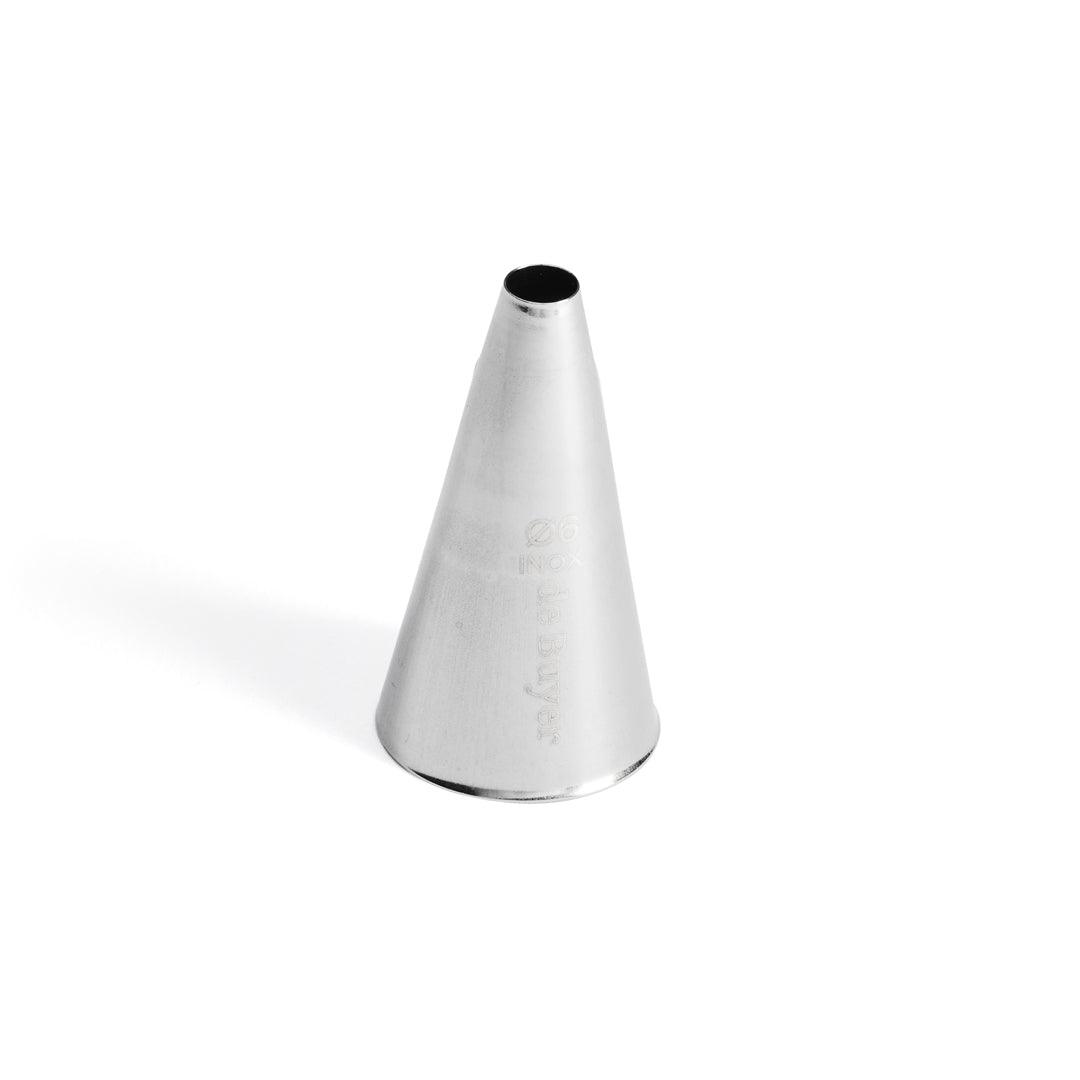 De Buyer Stainless Steel 6mm Plain Nozzle - De Buyer UK