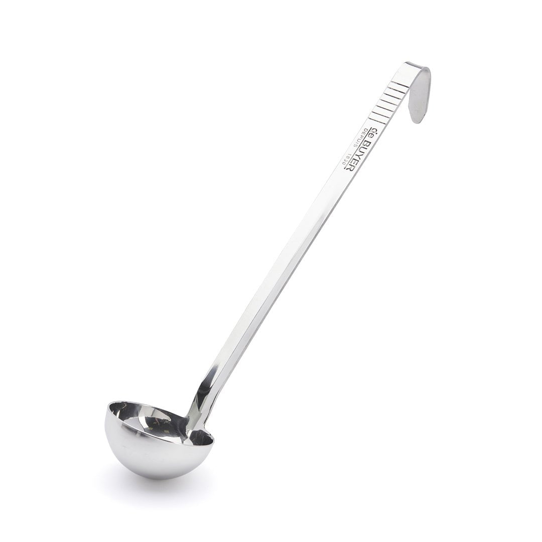 De Buyer Stainless Steel 8cm Heavy Duty Ladle - De Buyer UK