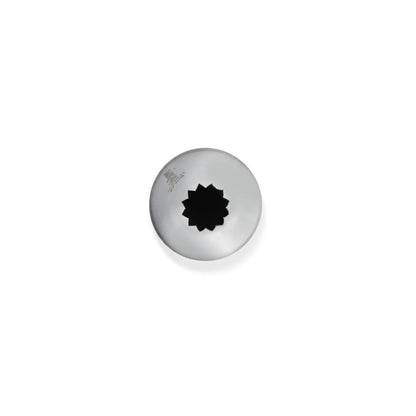 De Buyer Stainless Steel 8mm Petit Four Star Nozzle - 12 Teeth - De Buyer UK