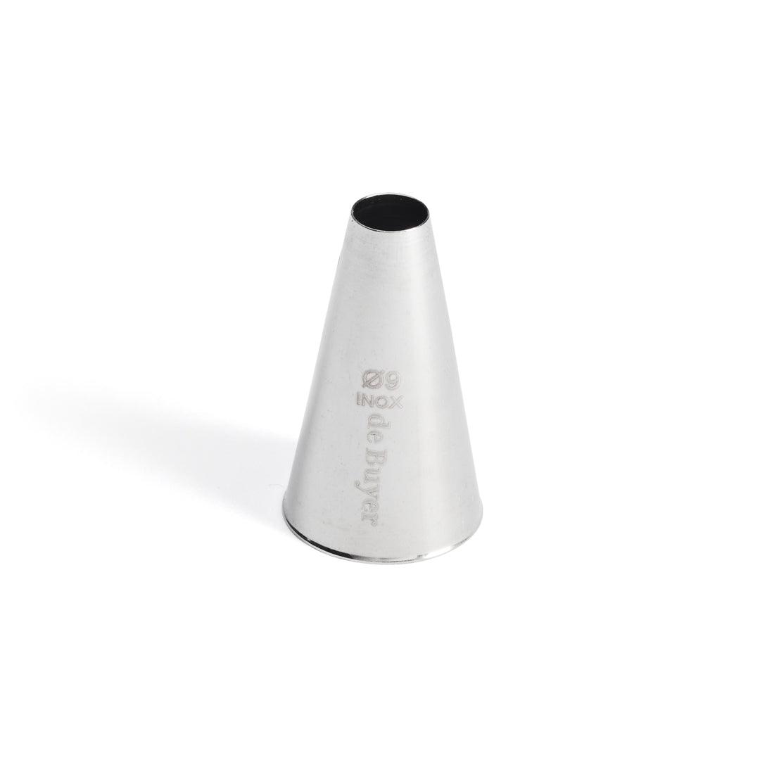 De Buyer Stainless Steel 9mm Plain Nozzle - De Buyer UK