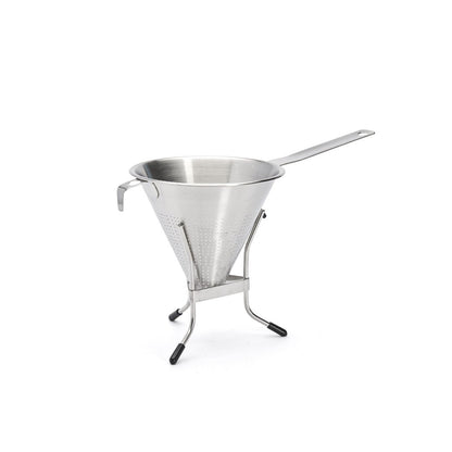 De Buyer Stainless Steel Chinese Strainer - 18cm - De Buyer UK