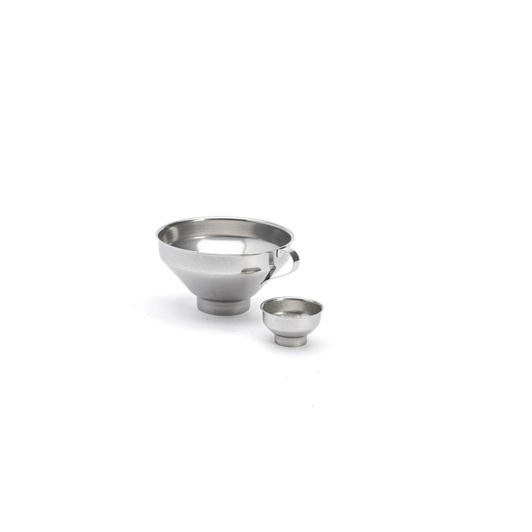 De Buyer Stainless Steel Double Funnel (3.5cm & 6cm) - De Buyer UK